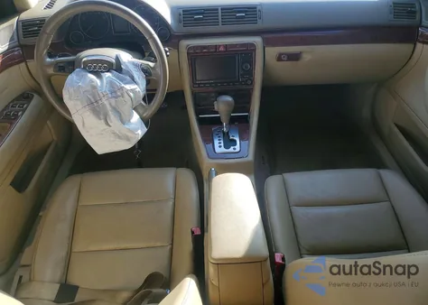 2008 Audi A4 2.0T from USA, damaged, VIN WAUAF78E38A099458